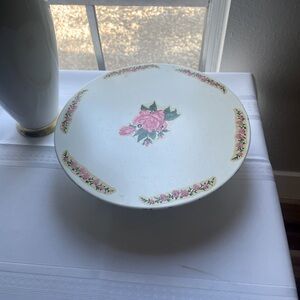 Vintage Musical Revolving Birthday Cake Plate